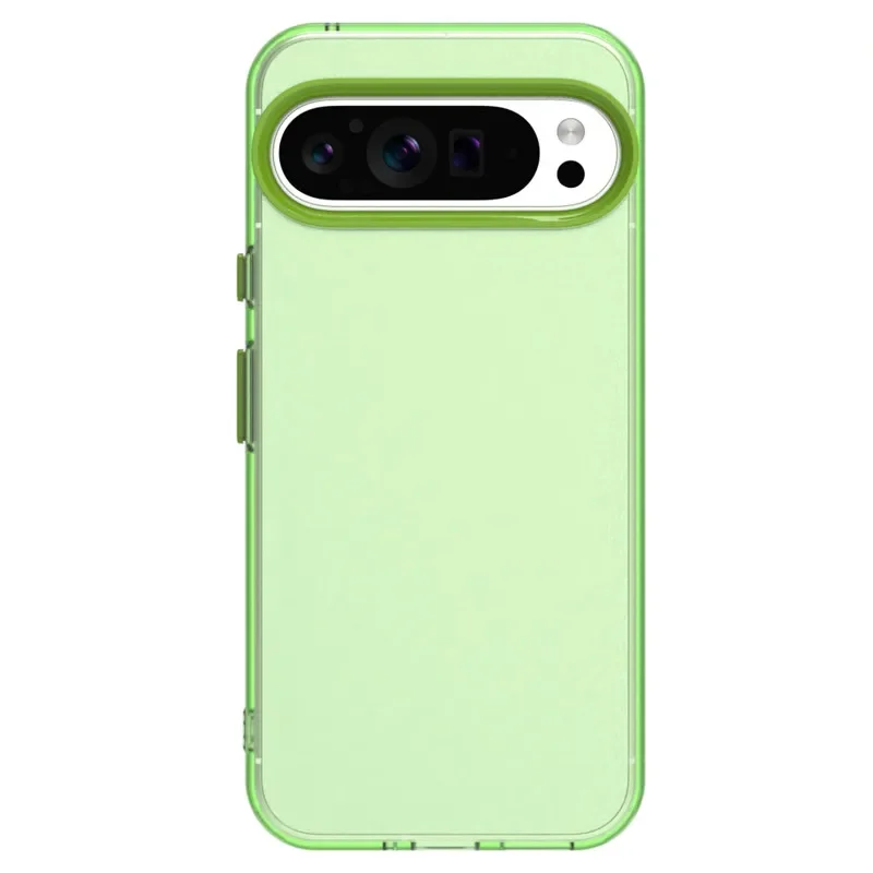 (verde, Google Pixel 8a) Capa De Celular Translúcida Em Tons De Doce, Com Textura Fosca, Resistente À Poeira E A Quedas.