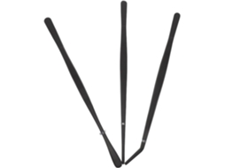Pinças Para Churrasco Villcase, Resistentes E Robustas, Conjunto De 3, Em Aço Inoxidável Preto, Para Cozinha E Encontros
