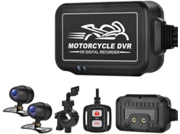 Câmera Dupla À Prova D'água 1080p para Motocross. SFUSHOS