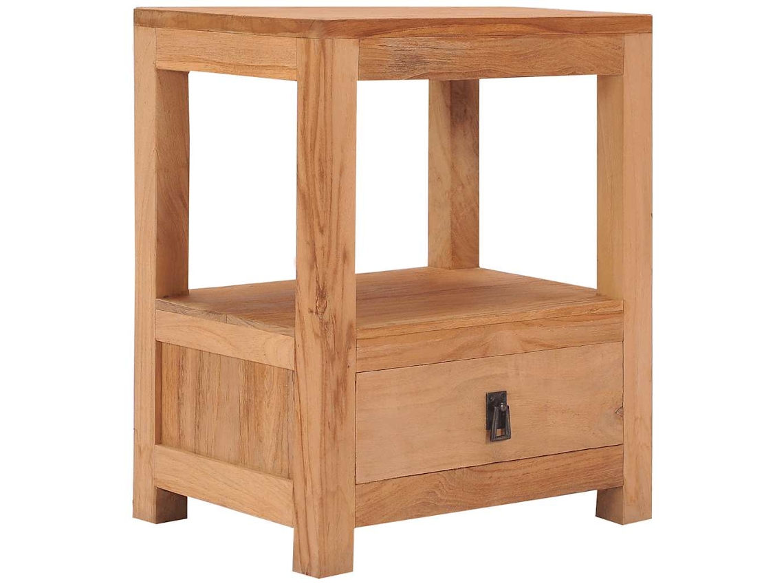 Beside Cabinet, Bedside Cabinets Vidaxl Marrom Madeira