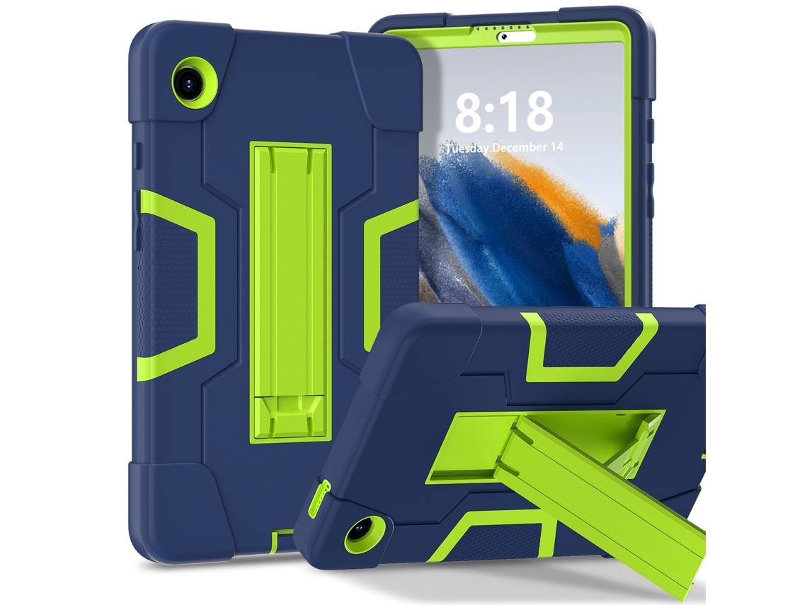 Tressino Capa Tablet Para Samsung Galaxy Tab A11 8.7 Polegadas 2025 Resistente A Choques, Azul E Verde