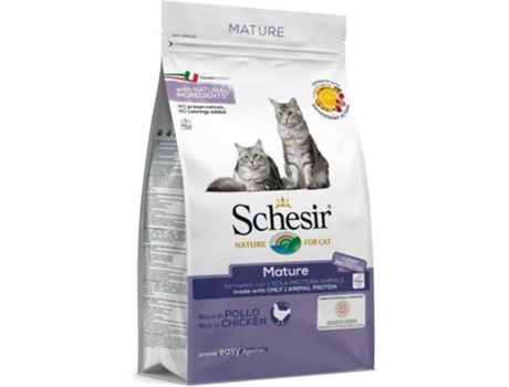 Ração para Gatos SCHESIR (400 gr - Seca - Sénior)