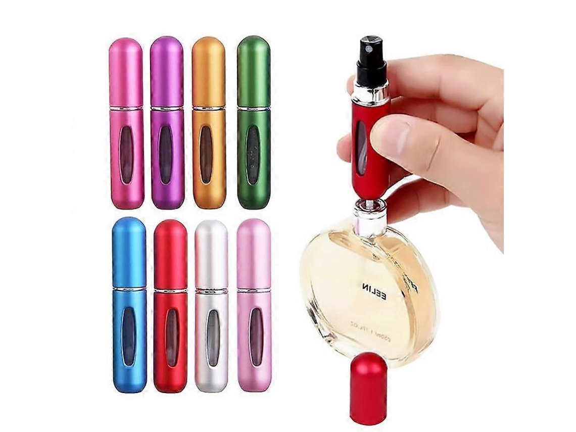 8ml Perfume Spray Bottle Travel Protable Refillable Perfume Atomizer Empty Cosmetic Perfume Bottleblue