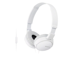 Auscultadores com Fio SONY MDRZX110 (On Ear - Branco)
