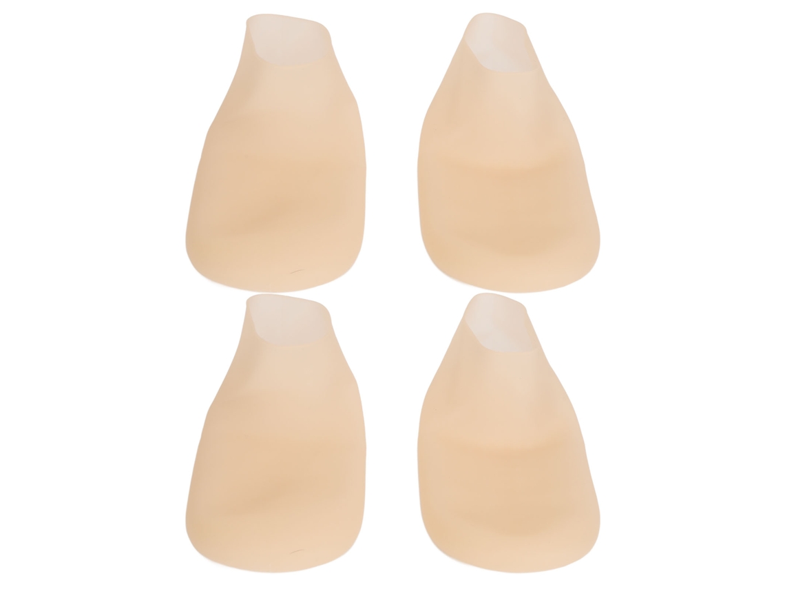 Medias De Silicona Reutilizables Con Gel E Óleos Essenciais Para Hidratar E Reparar Pés Secos E Ranhosos - 2 Pares