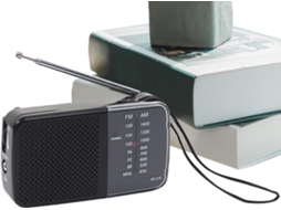 Rádio Portátil Am Fm,recepção Otimizada Antena Compacta Equipamento Compacto Multifuncional Para R Gokoco