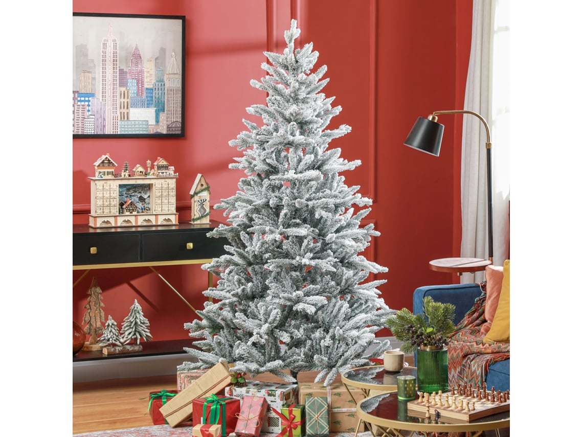 Árvore De Natal Artificial, Em Metal, Plástico, Na Cor Verde