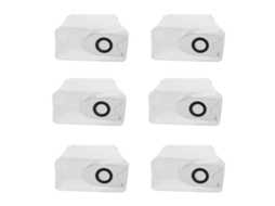 6pcs Sacolas de Poeira para Aspirador Robô Midea V10 V12 W11 Tecido Não Tecido