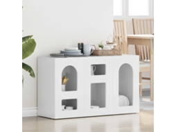 Vidaxl Buffet Elst Branco Brilhante 100 X 35 X 59 Cm
