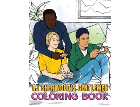 Livro AJ Sherwoods Gentlemen Coloring Book de Aj Sherwood (Inglês)