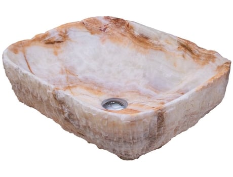 Lavatório de Pousar Pedra Onyx FORZINI Fz-104 50X40X15 Cm