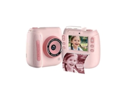 Câmera Digital Infantil Instantânea com Duas Câmeras Frontal e Traseira, Mini Câmera Hd. TAISHENGDA