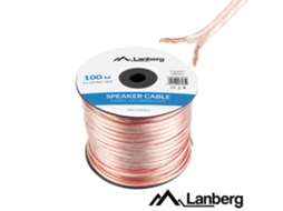 Cabo Coluna 2x1.0mm Transparente Paralelo 100m LANBERG