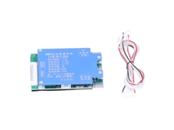 Placa de carregamento BMS para bateria de lítio 13s 48v 20a com porta GP5 e módulo de proteção.