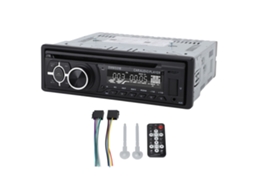 Autoestéreo com reprodutor de DVD, CD e MP3, rádio FM, Bluetooth, Usb, controlo remoto, 12V 24V | S/MARCA