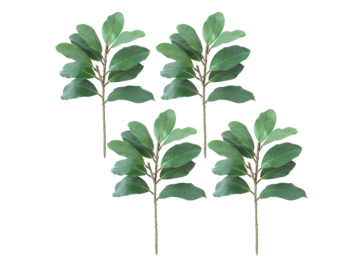 Laxiscreed Conjunto De 4 Plantas Artificiais Nórdicas Para Decoração Em Sacos Plásticos