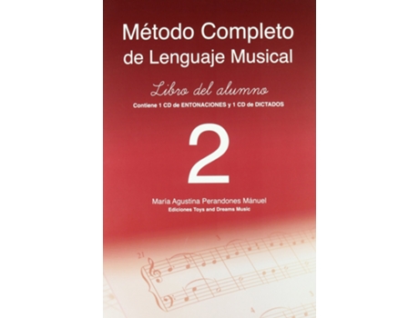 Livro Método Completo De Lenguaje Musical. 2º Nivel. Libro Del Alumno de María Agustina Perandones Mánuel (Espanhol)