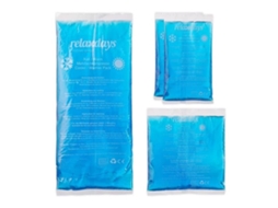 Pacote Com 4 Bolsas De Gelo Azuis