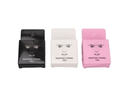 3pcs 32.8ft Fio De Medição Microblading 15ml Fio De Mapeamento De Sobrancelha Preto Branco Rosa