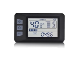 Visor Para Bicicleta Elétrica, Computador De Ciclismo Para Bicicleta Elétrica, Tela De Painel Lcd, Velocímetro E Odômetro Para Bicicleta (pr
