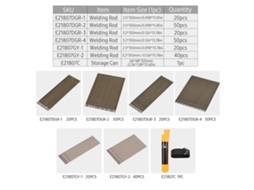 Kit De Elétrodos Laxiscreed Para Soldadura E Corte Profissional E Amador