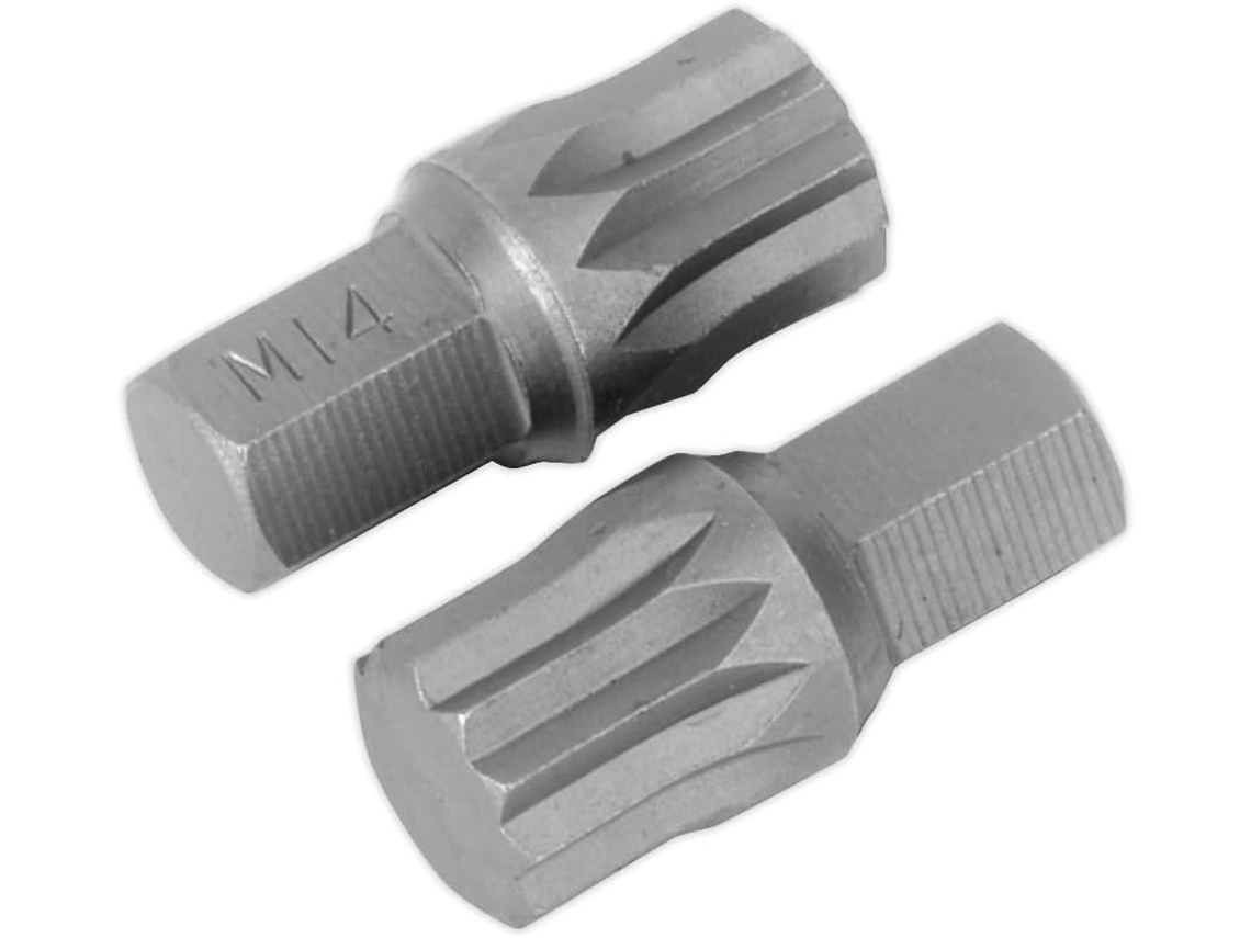 Ak5532 Broca Estriada M14 X 30 Mm Pacote Com 2