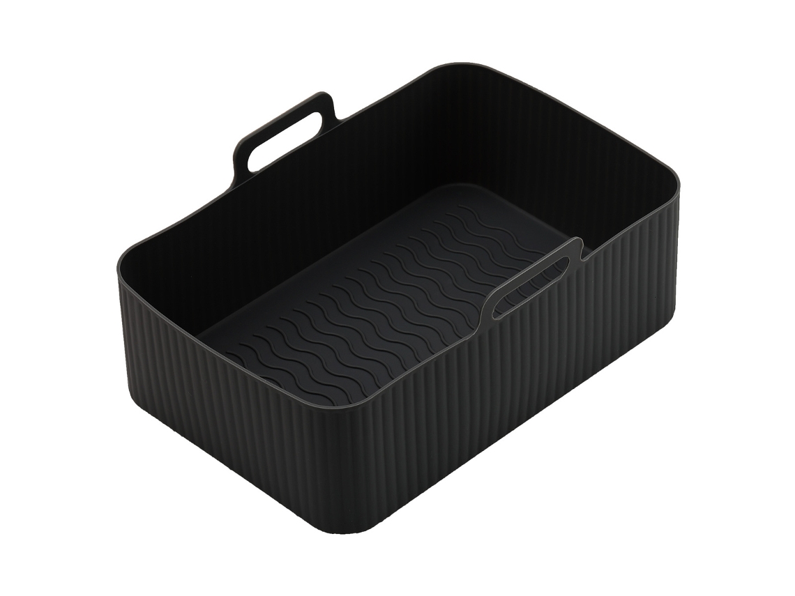 Forramentos De Silicone Para Frigideira A Ar, Almofada De Cozinha Reutilizável Não Pegajosa Alta Resistência Ao Calor Para Frigideira A Ar, Fácil De L