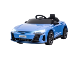 Carro Elétrico RS E-tron GT Azul 103x58x41 cm (Bateria, Controle Remoto, 3-5 Anos)