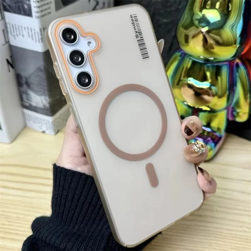 (dourado, Galaxy A54) Capa De Celular Ultrafina Com Revestimento Magnético Fosco