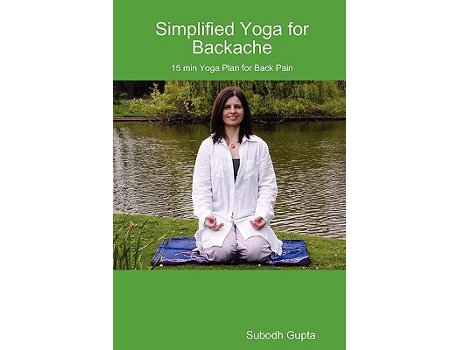 Livro Simplified Yoga for Backache de Subodh Gupta (Inglês)