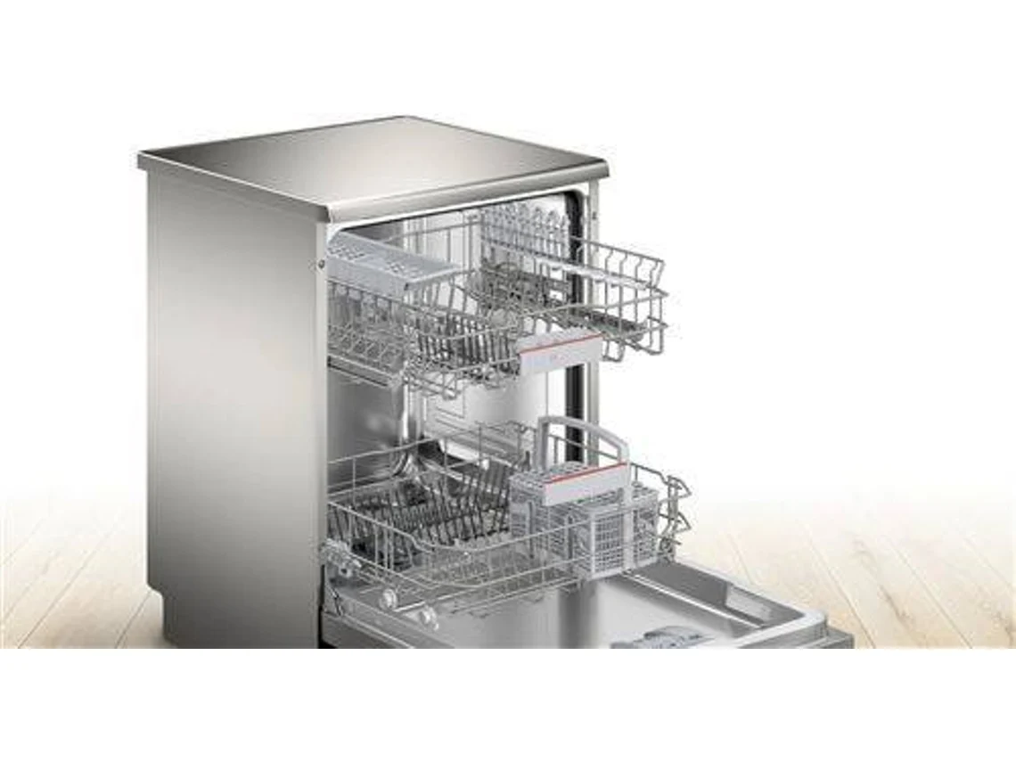 Máquina de Lavar Loiça BOSCH SMS4EKI06E (13 Cubiertos - 60 cm -  Inox)