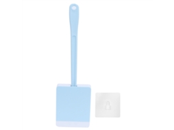 Escova sanitária com suporte de silicone, secagem rápida, branca