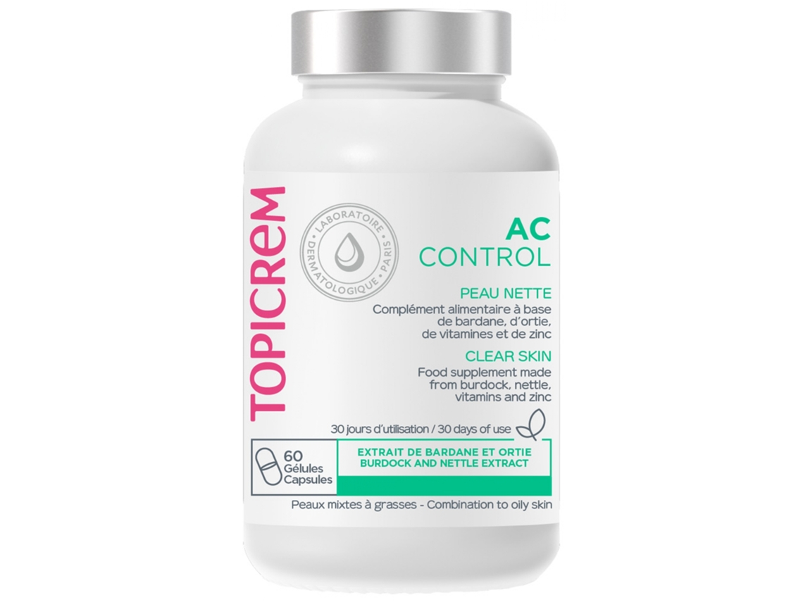 Topicrem Ac Control Pele Limpa 60 Cápsulas TOPICREM