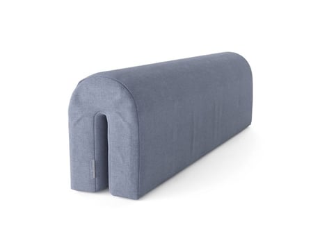 Proteção de borda de cama VITALISPA, protetor de cama, cama infantil, proteção de borda, cinza, cama de bebê