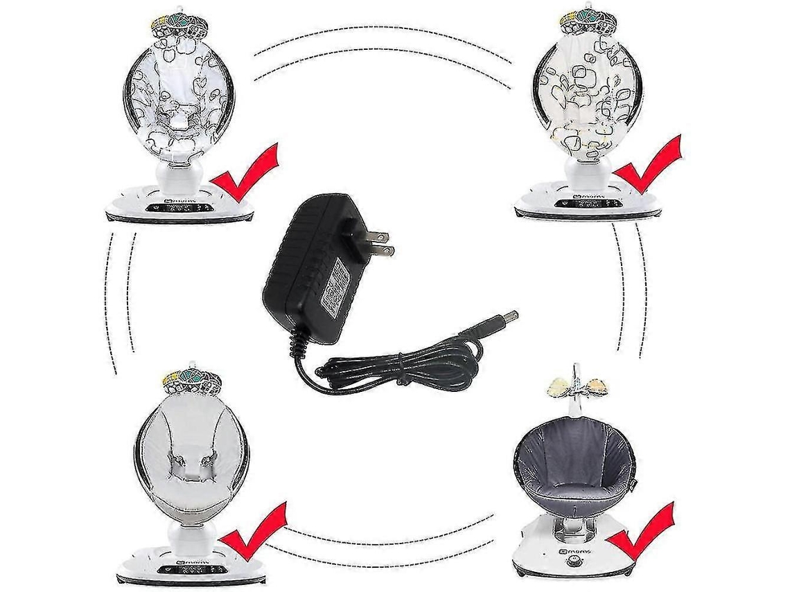 Carregador Para Cadeira Balanço Elétrico Bebê 4moms Mamaroo Rockaroo 1037 1026