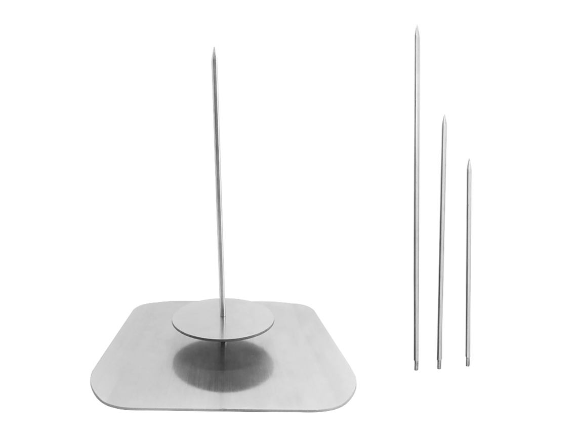 Suporte Vertical de Churrasco para Carne e Frango