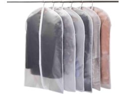 Lurelia Capa Para Roupa, Antipoeira, Impermeável, Transparente, Para Ternos E Camisas, 60x100 Cm