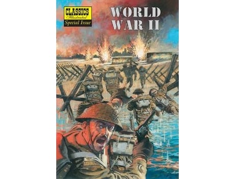 Livro world war ii de illustrated by john m burns (inglês)