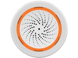 /nn/zigbee Neo 90db Sirene Com Sensor De Som E Luz Intgr Tuya Smart Life Pzcc Slowmoose