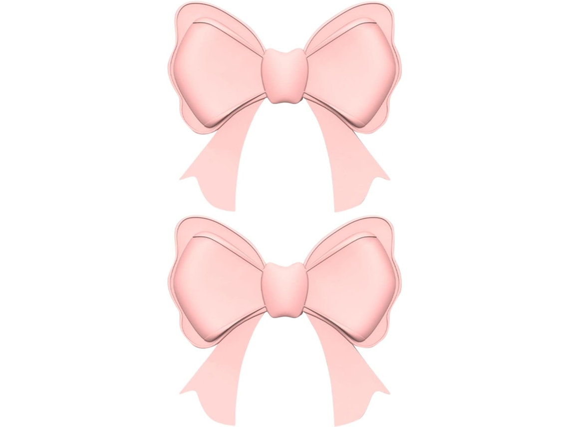 Conjunto De 2 Prendedores Fone Ouvido Com Clipes Elásticos Ou Decorativos, Ideais Para Estudantes, Mulheres, Meninas