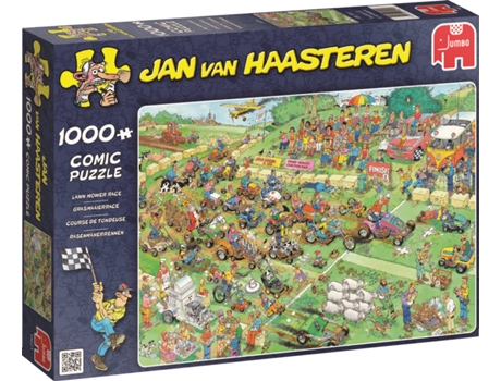 Puzzle Lawn Mower Race 1000 Peças