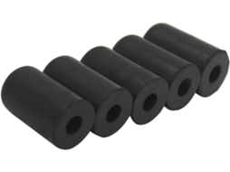 Conjunto De 5 Ponteiras De Borracha Para Violoncelo, Protetores De Borracha