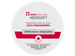Medisoft Smoothing Face Cream Enriched With Macadamia Oil, 100ml Anida