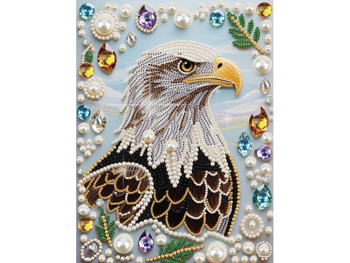 Kit De Pintura Com Diamantes, 5d, Com Pérolas Para Variante 0772