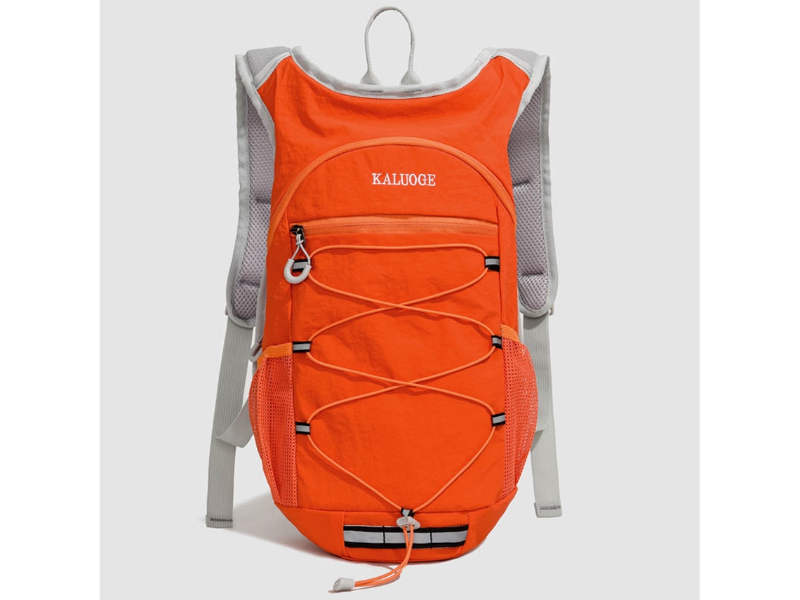 Mochila De Montanha E Caminhada Leve - Laranja 22*15*42cm