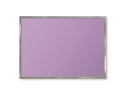 Magnetic Board For Wall Intense Pink For The Bedroom Espelharte (70x50 Cm)