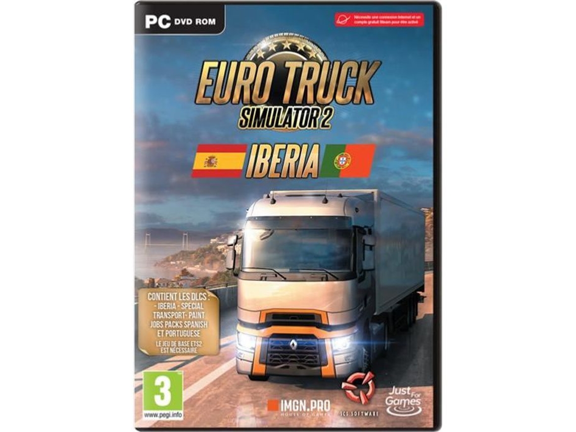 Jogo para PC Euro Truck Simulator 2 Iberia PC