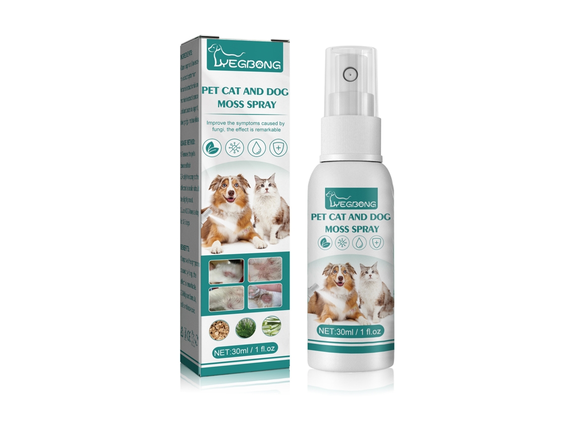 Spray Medicinal para Cães e Gatos Remove Ácaros