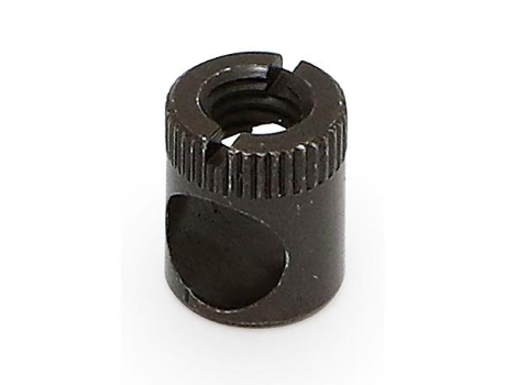 Anclaje embolo d10-13 m6 espesor 16 zn.negro