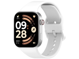 Bracelete para Redmi Watch 6 / 5 / 4 XIAOMOYU em Silicone Esportivo com Fecho Reverso Branca